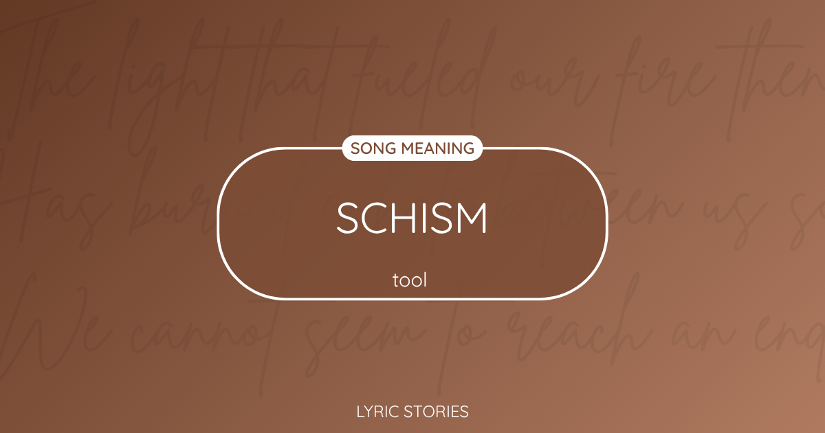 “Schism” Lyrics Meaning (Tool)