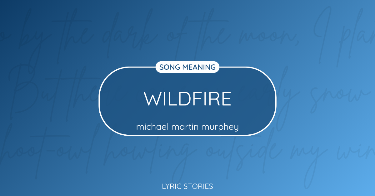 “Wildfire” Lyrics Meaning (Michael Martin Murphey)