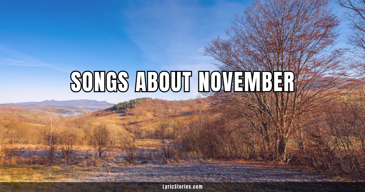 Songs About November